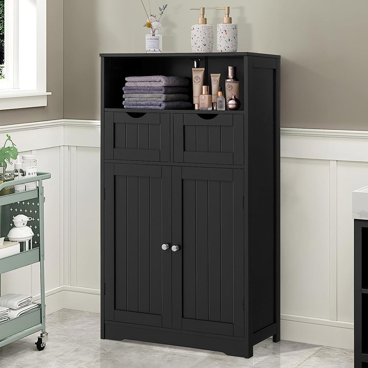 Wildon Home® Brimson Solid Wood Freestanding Bathroom Cabinet - Wayfair ...